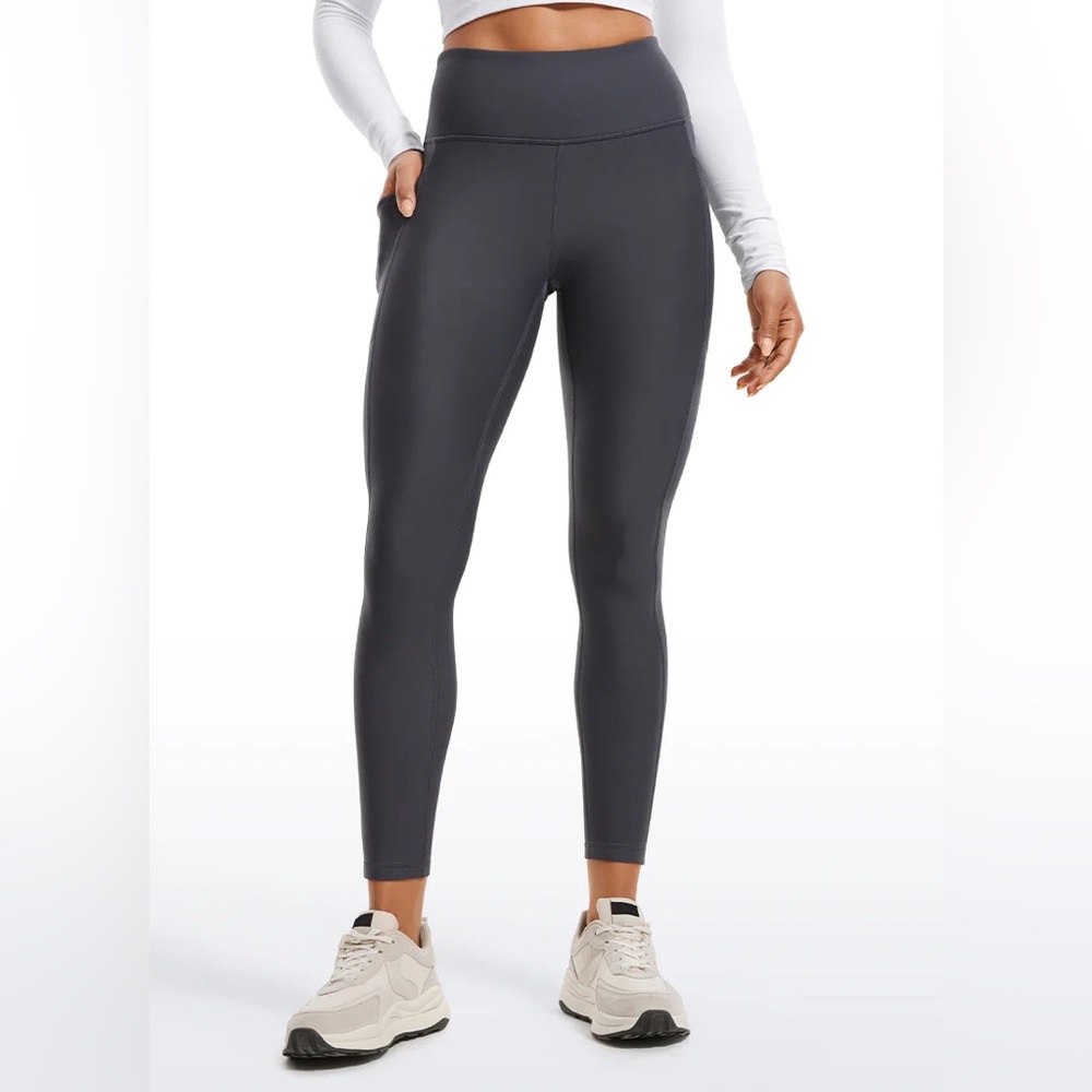 Thermal Fleece Lined Pocket Legging 25''